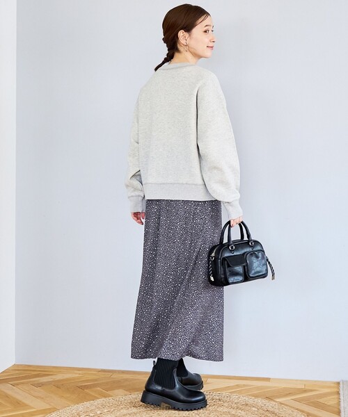 coen(コーエン)の「スウェットライク2wayニットカーディガン(カーディガン/ボレロ・レディース・コバルトブルー/オレンジ/モカ/ライトグレー/ブラック・FREE)」の21枚目の写真