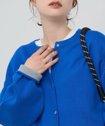 coen（コーエン）の「スウェットライク2wayニットカーディガン（カーディガン/ボレロ・レディース）」