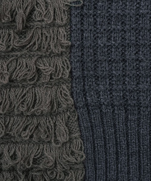 チチカカ（チチカカ）の「ループフリンジニットプルオーバー（ニット/セーター・レディース・グリーン/ライトブルー/チャコールグレー・FREE）」の14枚目の写真