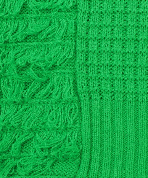 チチカカ（チチカカ）の「ループフリンジニットプルオーバー（ニット/セーター・レディース・グリーン/ライトブルー/チャコールグレー・FREE）」の15枚目の写真