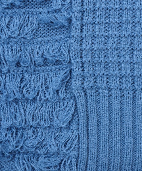 チチカカ（チチカカ）の「ループフリンジニットプルオーバー（ニット/セーター・レディース・グリーン/ライトブルー/チャコールグレー・FREE）」の16枚目の写真