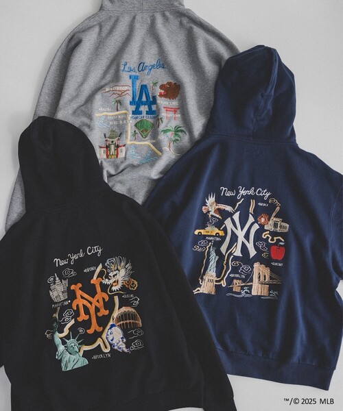 BEAMS JAPAN（ビームス　ジャパン）の「【別注】テーラー東洋 / ZIPUP HOODIE（スウェット・メンズ・グレー/ネイビー/ブラック・MEDIUM/X-LARGE/LARGE）」の7枚目の写真