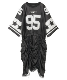 Candy Stripper | NUMBERING SATIN ワンピース(ワンピース)