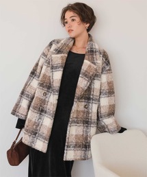 titivate | チェック柄テーラードジャケット(テーラードジャケット)