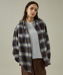 TOWNCRAFT | 【TOWNCRAFT / タウンクラフト】60S NEL SHIRTS / ネルシャツ/オンブレーチェックシャツ(シャツ/ブラウス)