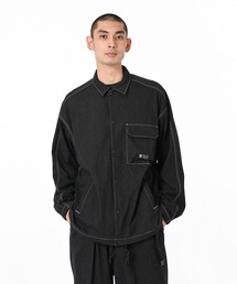 デニムコーチジャケット コーチジャケット」に該当するデニム