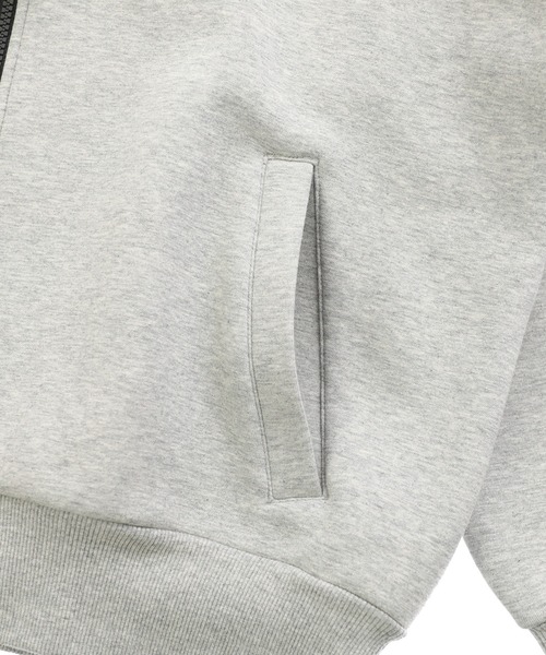 Manhattan Portage(マンハッタンポーテージ)の「Full Zip Blouson(ブルゾン・メンズ・ブラック/ヘザーグレー・SMALL/X-LARGE/LARGE/MEDIUM)」の7枚目の写真