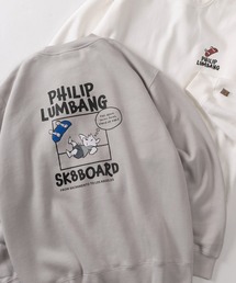 SlashDate（スラッシュデイト）の「【75】【Philip Lumbang/フィリップ・ランバン】グラフィックプリント 裏起毛 スウェット（スウェット・メンズ）」