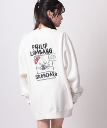SlashDate（スラッシュデイト）の「【75】【Philip Lumbang/フィリップ・ランバン】グラフィックプリント 裏起毛 スウェット/2025AW新ブランド（スウェット）」