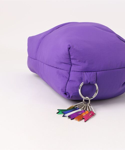 cheek(BAG)(チーク)の「puff kinchaku 2way tote / 中綿入り ショルダーバッグ(ショルダーバッグ・レディース・パープル/イエロー/グレー/ブラック/カーキ・FREE)」の8枚目の写真
