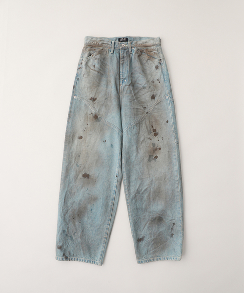 フェイクアスフラワーズ faf DENIM デニム 新品 baggy バギー 3 FAF (FAKE AS FLOWERS) / フェイク アズ フラワーズ NEWCOMMUNE DIRT