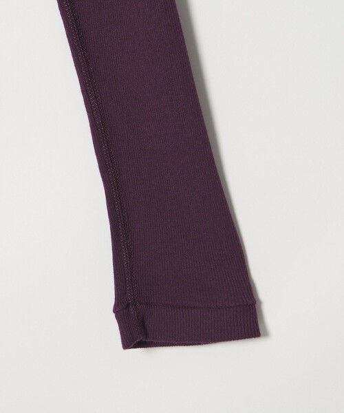 Steven Alan（スティーブンアラン）の「＜Steven Alan＞コットン シルク リブ クルーネック カットソー（Tシャツ/カットソー・レディース・パープル/ネイビー/ベージュ/オフホワイト・FREE）」の12枚目の写真