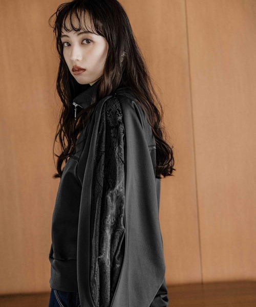 HARE（ハレ）の「2wayイソザイジャージ(HARE)（パーカー・レディース・グレー/ブラック/ブルー・FREE）」の18枚目の写真