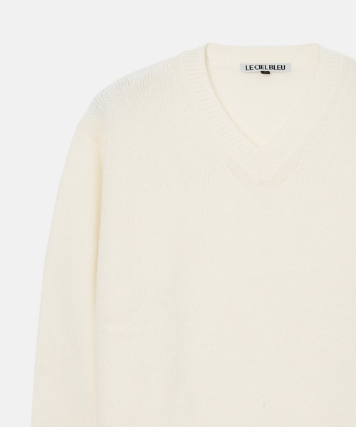 セール】Vネックニットプルオーバー / V-Neck Knit Pullover（ニット