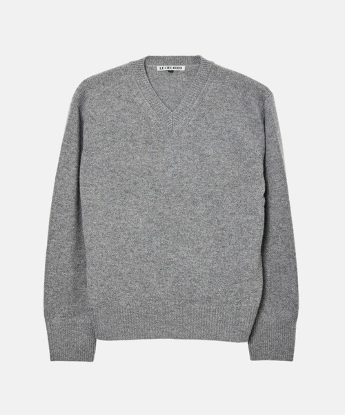 LE CIEL BLEU(ルシェルブルー)の「Vネックニットプルオーバー / V-Neck Knit Pullover(ニット/セーター・レディース・グレー/ブルー/ライトグリーン/ブラウン/ホワイト/レッド/ピンク/ブラック/ライトブルー・36)」の15枚目の写真