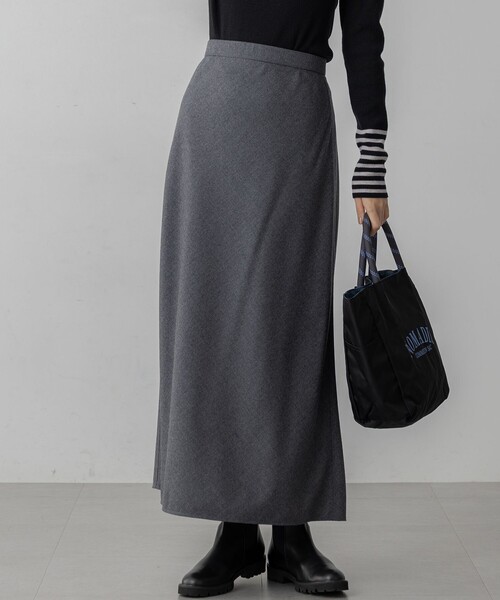 セール】【洗える】ハイカウントフラノ フレア スカート（スカート