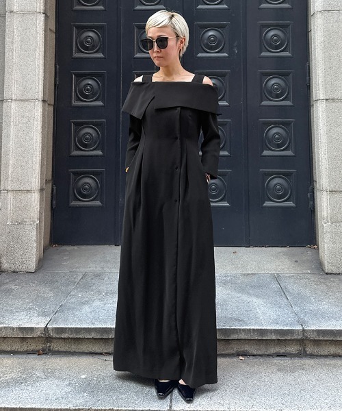 JENNE(ジェンヌ)の「オフショルロンパース(その他パンツ・レディース・ネイビー/ブラック・SMALL/MEDIUM/LARGE)」の9枚目の写真