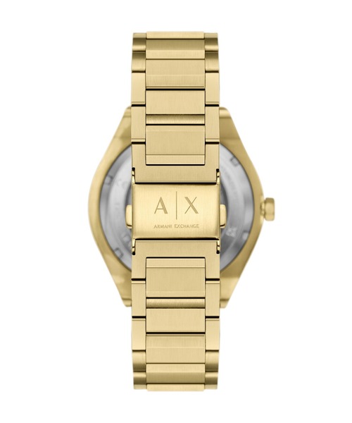 ARMANI EXCHANGE(アルマーニエクスチェンジ)の「アルマーニ・エクスチェンジ 腕時計 メンズ アナログ ステンレス AX4194(アナログ腕時計・メンズ・ゴールド・FREE)」の4枚目の写真