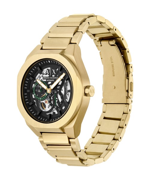 ARMANI EXCHANGE(アルマーニエクスチェンジ)の「アルマーニ・エクスチェンジ 腕時計 メンズ アナログ ステンレス AX4194(アナログ腕時計・メンズ・ゴールド・FREE)」の7枚目の写真