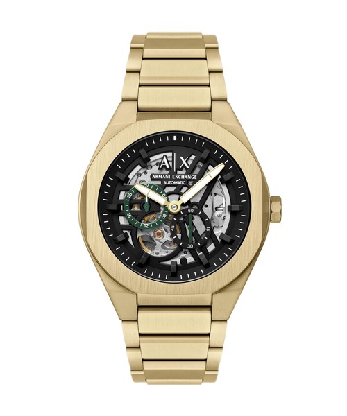 ARMANI EXCHANGE(アルマーニエクスチェンジ)の「アルマーニ・エクスチェンジ 腕時計 メンズ アナログ ステンレス AX4194(アナログ腕時計・メンズ・ゴールド・FREE)」の2枚目の写真