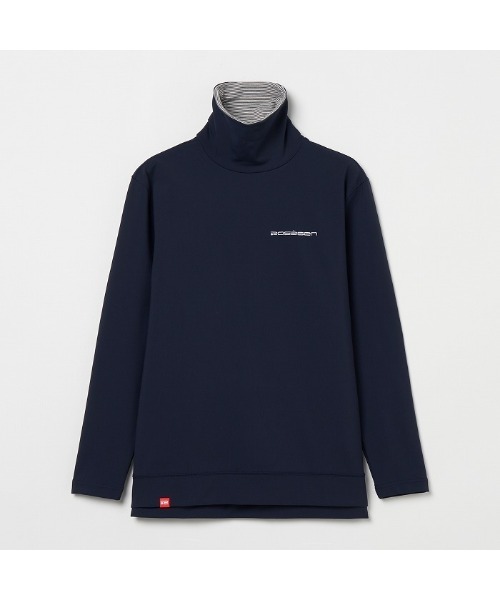 ROSASEN(ロサーセン)の「【Rosasen/GOLF】ストレッチ 防風 ハイネックプルオーバー(その他トップス・メンズ・ネイビー/オフホワイト/カーキ・M/XL/L)」の3枚目の写真