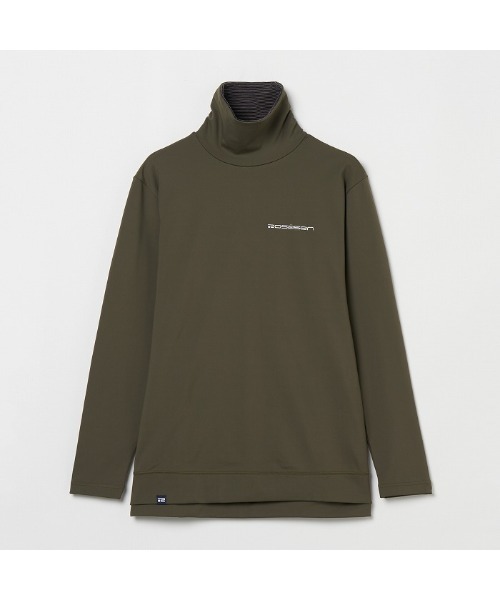 セール】【Rosasen/GOLF】ストレッチ 防風 ハイネックプルオーバー
