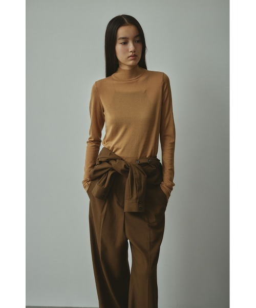 STYLEMIXER(スタイルミキサー)の「バックストリングウォッシャブルニット(ニット/セーター・レディース・レッド/アイボリー/ブラック/ベージュ・FREE)」の17枚目の写真