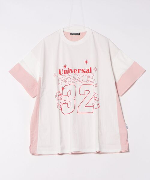 Little sunny bite(リトルサニーバイト)の「【RES】【little sunny bite】32 big tee(Tシャツ/カットソー・レディース・ホワイト/ブラック・MEDIUM/SMALL)」の12枚目の写真