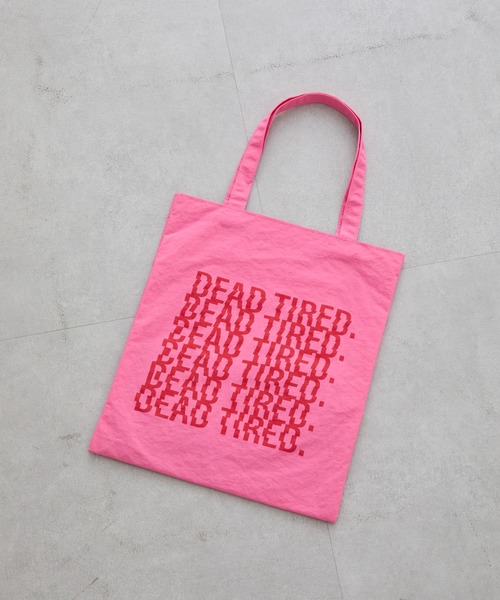 COLONY 2139（コロニートゥーワンスリーナイン）の「ナイロンショートハンドルミニトートバッグ（トートバッグ・レディース・パープル/シルバー/レッド/ピンク・FREE）」の7枚目の写真