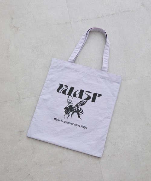 COLONY 2139（コロニートゥーワンスリーナイン）の「ナイロンショートハンドルミニトートバッグ（トートバッグ・レディース・パープル/シルバー/レッド/ピンク・FREE）」の6枚目の写真