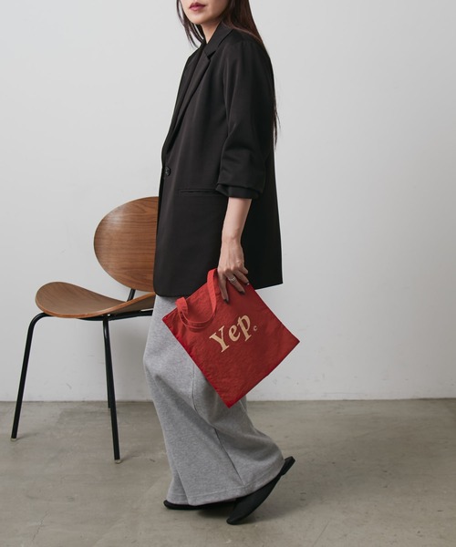 COLONY 2139（コロニートゥーワンスリーナイン）の「ナイロンショートハンドルミニトートバッグ（トートバッグ・レディース・パープル/シルバー/レッド/ピンク・FREE）」の9枚目の写真