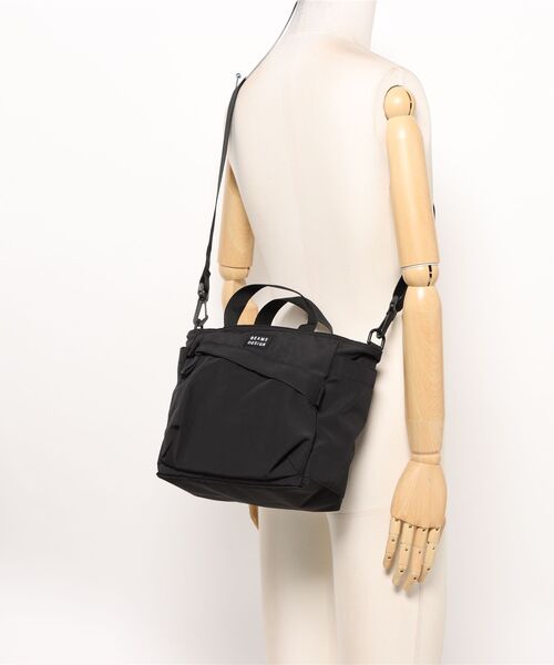 BEAMS DESIGN(ビームス デザイン)の「BEAMSDESIGN(ビームスデザイン)Diagonal 2WAYトートバッグ(トートバッグ・メンズ・ブラック/カーキ/オリーブ/ネイビー・FREE)」の5枚目の写真