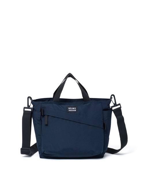 BEAMS DESIGN(ビームス デザイン)の「BEAMSDESIGN(ビームスデザイン)Diagonal 2WAYトートバッグ(トートバッグ・メンズ・ブラック/カーキ/オリーブ/ネイビー・FREE)」の4枚目の写真