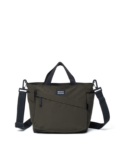 BEAMS DESIGN(ビームス デザイン)の「BEAMSDESIGN(ビームスデザイン)Diagonal 2WAYトートバッグ(トートバッグ・メンズ・ブラック/カーキ/オリーブ/ネイビー・FREE)」の3枚目の写真
