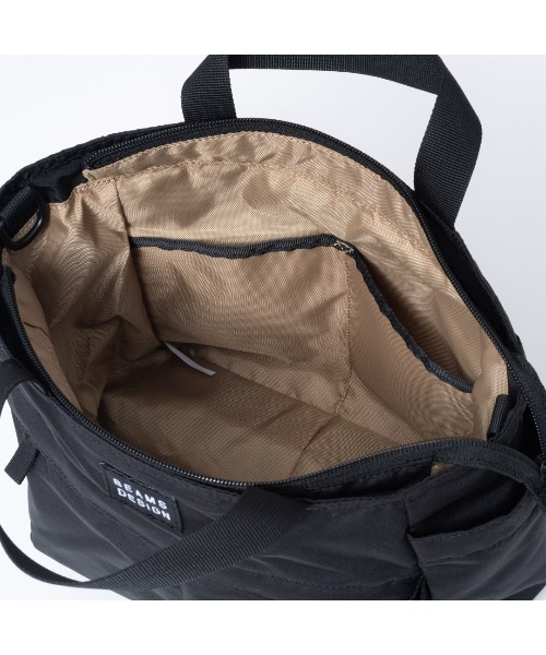 BEAMS DESIGN(ビームス デザイン)の「BEAMSDESIGN(ビームスデザイン)Diagonal 2WAYトートバッグ(トートバッグ・メンズ・ブラック/カーキ/オリーブ/ネイビー・FREE)」の10枚目の写真