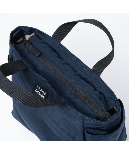 BEAMS DESIGN(ビームス デザイン)の「BEAMSDESIGN(ビームスデザイン)Diagonal 2WAYトートバッグ(トートバッグ・メンズ・ブラック/カーキ/オリーブ/ネイビー・FREE)」の19枚目の写真