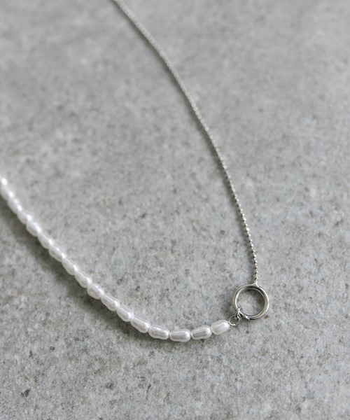 PUAL CE CIN(ピュアルセシン)の「パールネックレス(ネックレス・レディース・シルバー・FREE)」の3枚目の写真