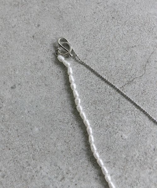 PUAL CE CIN(ピュアルセシン)の「パールネックレス(ネックレス・レディース・シルバー・FREE)」の4枚目の写真