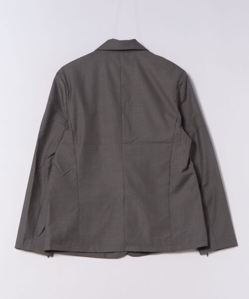 CIEL'AIR(シエルエアー)の「SLIT JACKET(スリットジャケット)(テーラードジャケット・レディース・ブラウン/グレー・MEDIUM)」の14枚目の写真