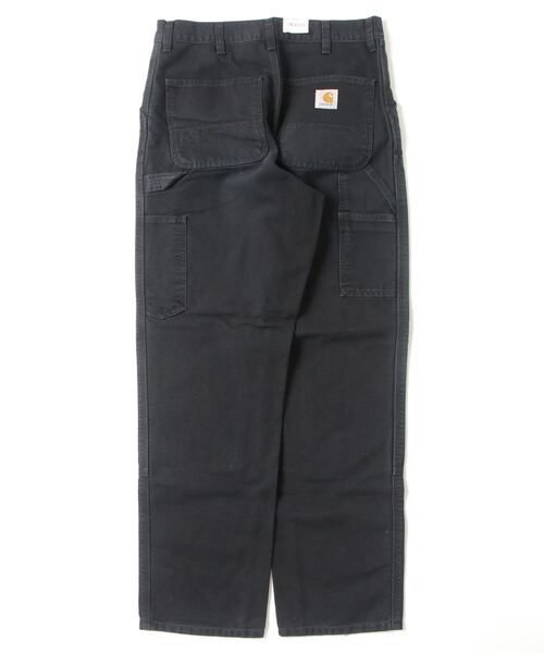 Carhartt WIP（カーハートダブリューアイピー）の「Carhartt WIP / カーハート ワークインプログレス：DOUBLE KNEE PANT：I034796[WAX]（その他パンツ・メンズ・ブラック系その他・32/34/30）」の2枚目の写真