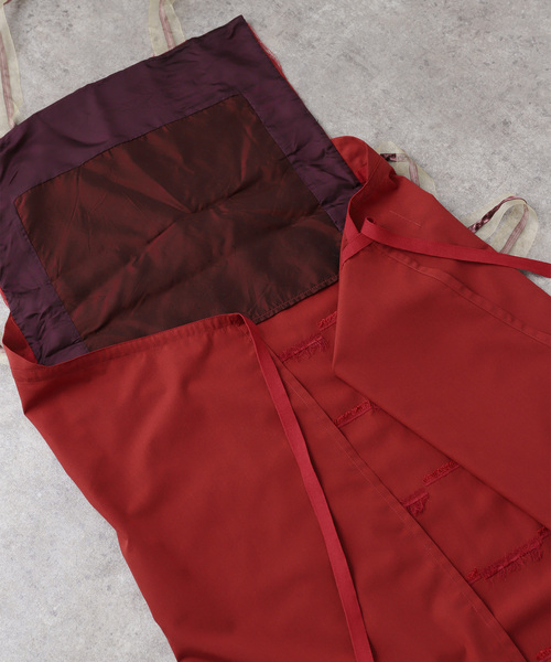 PONTI(ポンティ)の「PONTI CHECKERD PATERN EMBROIDERY DRESS PO2R008:ワンピース(ワンピース・レディース・レッド・SMALL)」の8枚目の写真