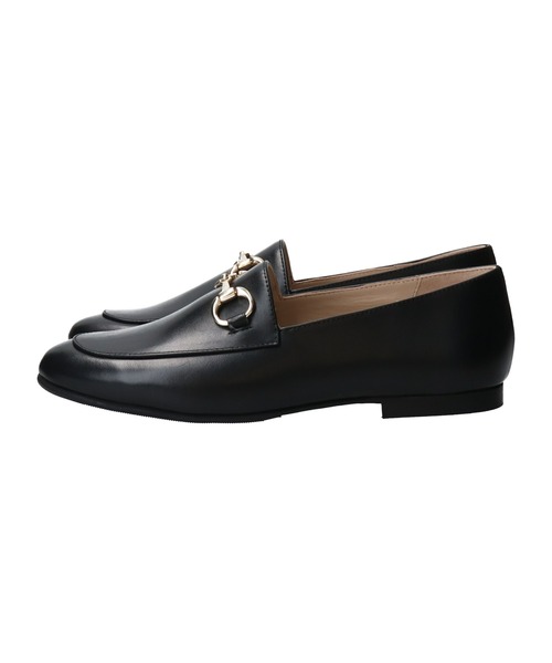 CORSO ROMA,9(コルソローマ)の「【CORSO ROMA 9】ラウンドトウソフトビットローファー(W1624W)(ローファー・レディース・ブラック系その他/ブラック・37/36/35/38)」の3枚目の写真