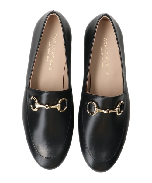CORSO ROMA,9(コルソローマ)の「【CORSO ROMA 9】ラウンドトウソフトビットローファー(W1624W)(ローファー・レディース・ブラック系その他/ブラック・37/36/35/38)」の5枚目の写真