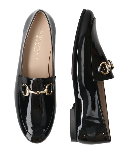 CORSO ROMA,9(コルソローマ)の「【CORSO ROMA 9】ラウンドトウソフトビットローファー(W1624W)(ローファー・レディース・ブラック系その他/ブラック・37/36/35/38)」の12枚目の写真