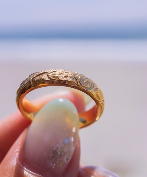 IRIEBEACH(アイリービーチ)の「Barrel ring 4mm/【ハワイアンジュエリー】【サージカルステンレス】【金属アレルギー対応】【IRIEBEACH / アイリービーチ】つけっぱなしOK(リング・レディース・ゴールド/シルバー/ピンク・7号/21号/19号/17号/15号/13号/11号/9号)」の17枚目の写真