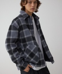 AZUL by moussy | 裏ボアCPOシャツブルゾン(ブルゾン)