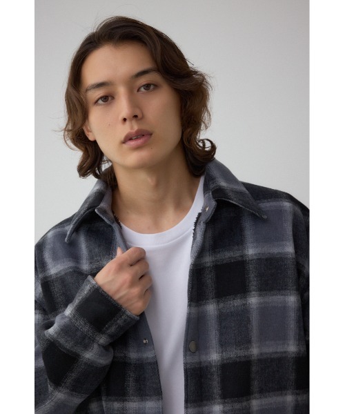 セール】裏ボアCPOシャツブルゾン（ブルゾン）｜AZUL BY MOUSSY