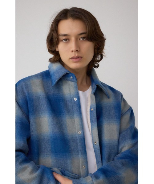 セール】裏ボアCPOシャツブルゾン（ブルゾン）｜AZUL BY MOUSSY