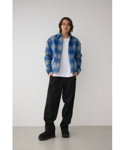 AZUL by moussy（アズールバイマウジー）の「裏ボアCPOシャツブルゾン（ブルゾン・メンズ・ブルー系その他/ブラック系その他/オレンジ系その他・MEDIUM/LARGE）」の18枚目の写真