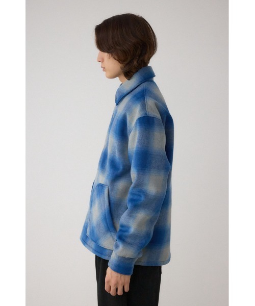 AZUL by moussy（アズールバイマウジー）の「裏ボアCPOシャツブルゾン（ブルゾン・メンズ・ブルー系その他/ブラック系その他/オレンジ系その他・MEDIUM/LARGE）」の20枚目の写真